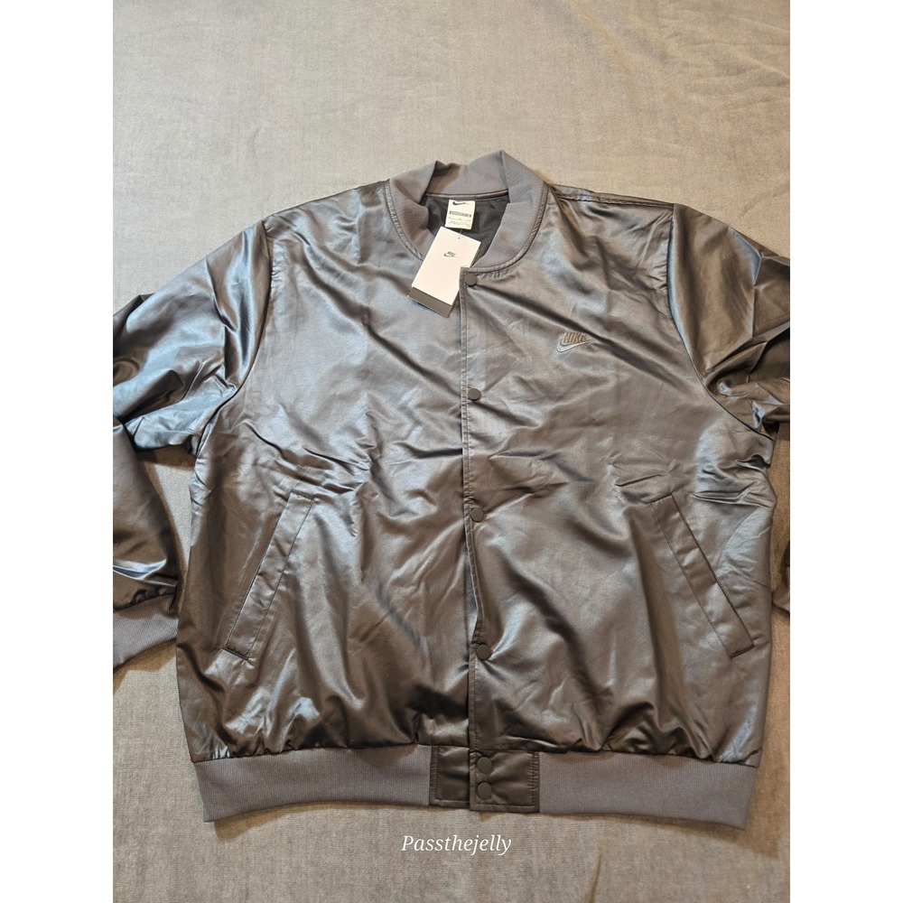 Nike Jacket Mens Extra Large Sportswear Club Varsity Bomber Oversized Fit NEW